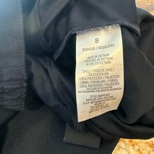 Black Regular Fit Pants